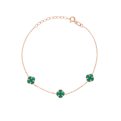 Kuldkäevõru "3 rohelist ristikut"