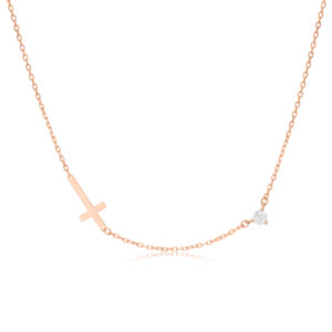 Kullakett ripatsiga "Rist ja silm"