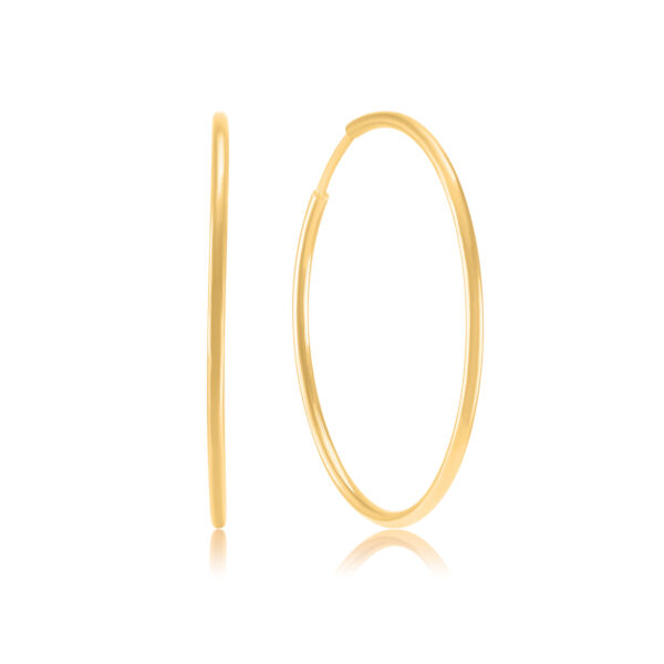 Серьги из желтого золота "Rinkės"