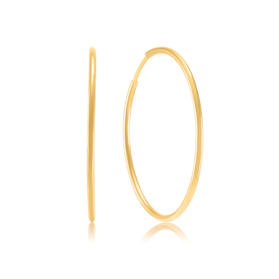 Серьги из желтого золота "Rinkės"