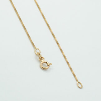 Цепочка из розового золота "Curb"