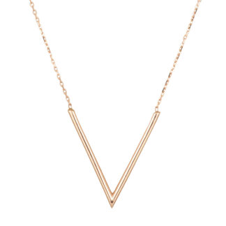 Ķēde ar kulonu "V"