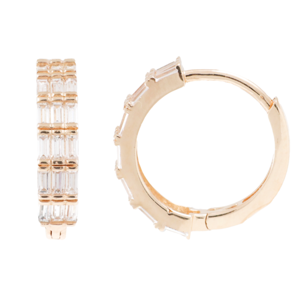 Золотые серьги "Rinkės"