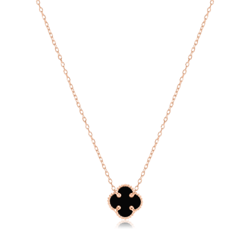 Kuldkett ripatsiga "Must ristik"