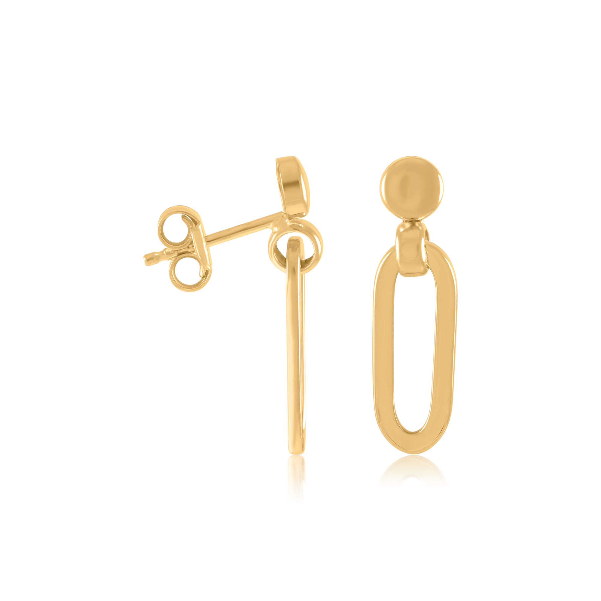 Auksiniai auskarai „Simbolis”