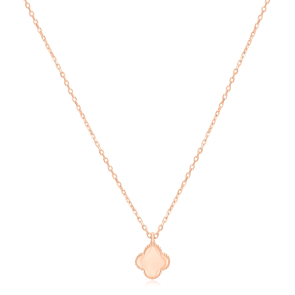 Zelta ķēdīte ar kulonu "Āboliņš"