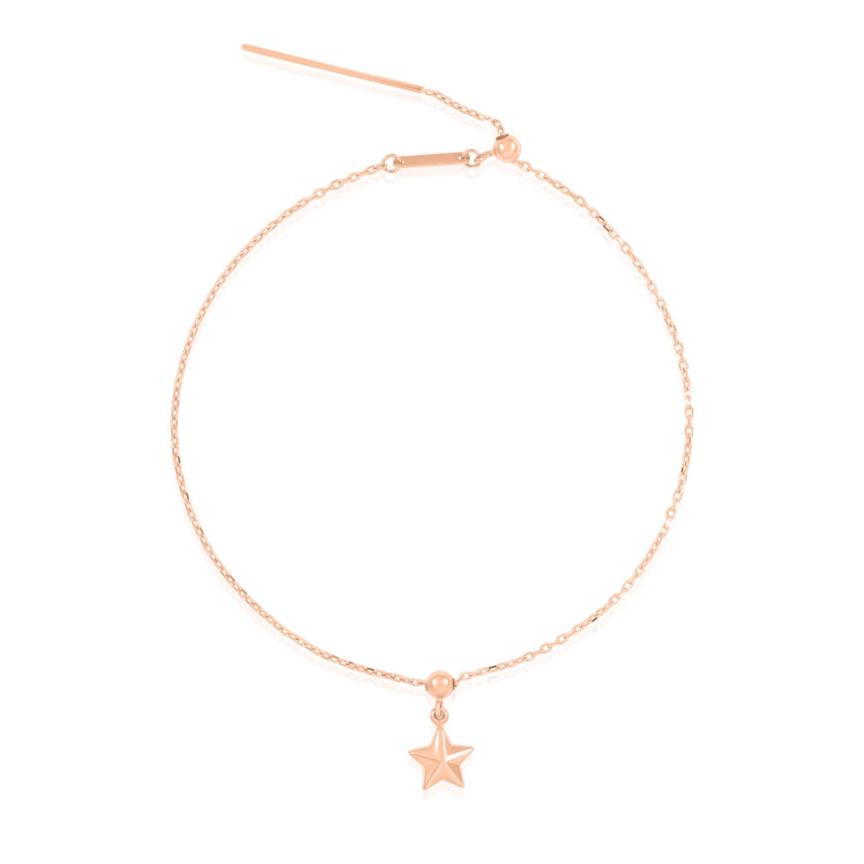 Bransoletka złota "Gwiazda"