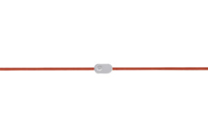 Vaskniidist käevõru teemantidega valgest kullast "Plate"