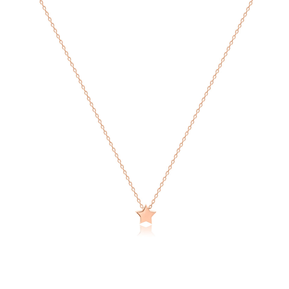 Złoty łańcuszek z zawieszką "Gwiazda"