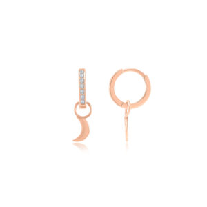 Kolczyk zawieszka "Księżyc"