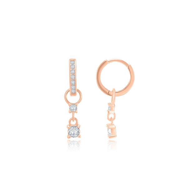 Серьга-подвеска "Капля"