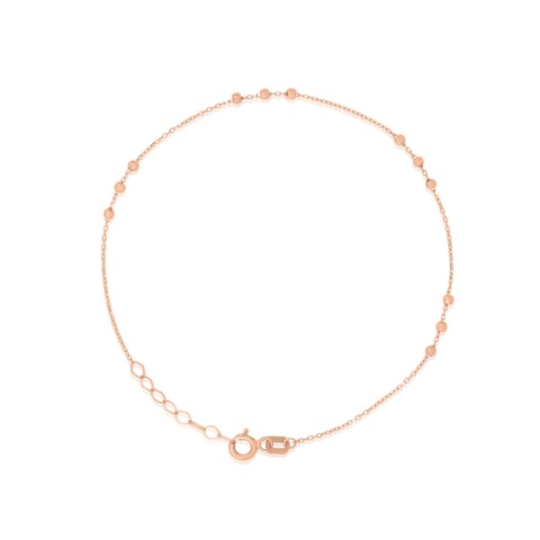 Goldarmband „Runde Perlen“