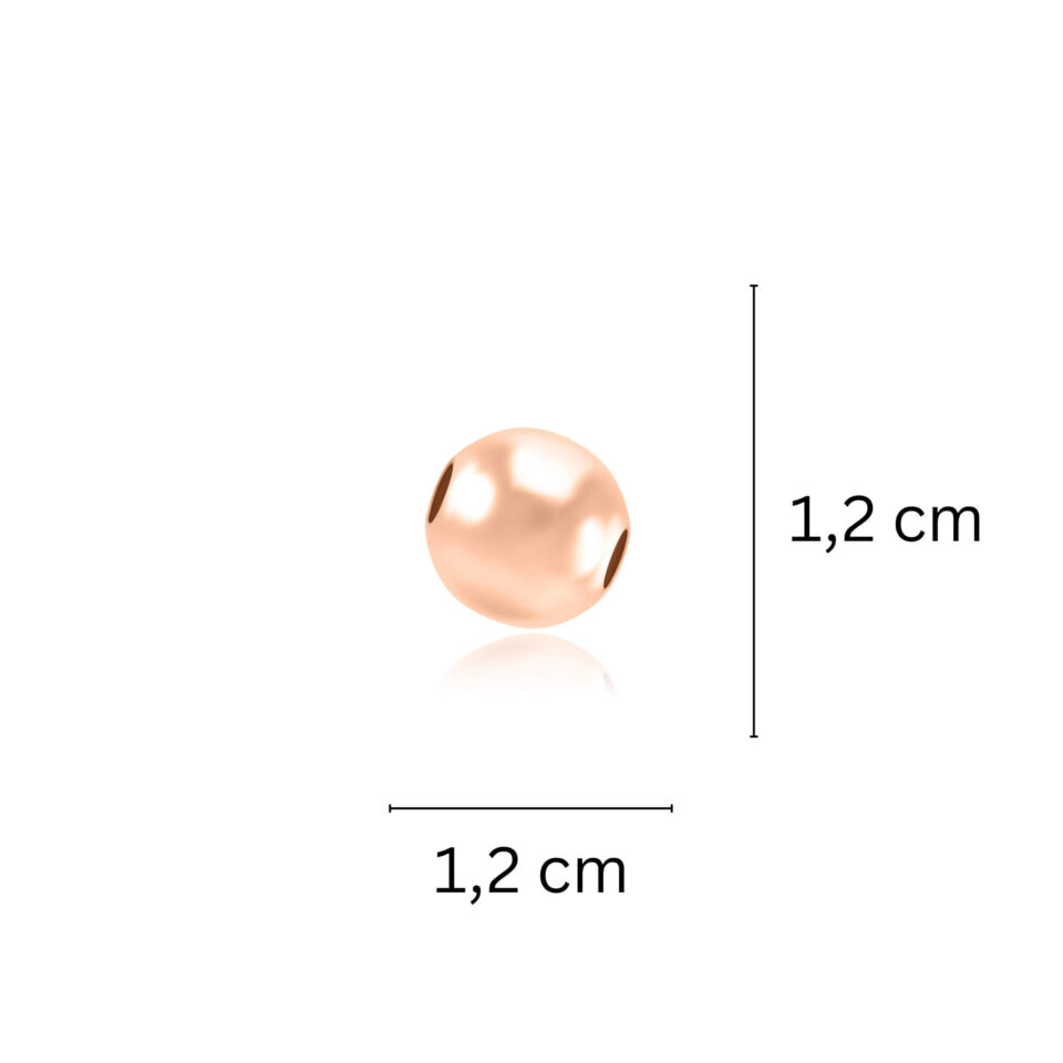 Złota zawieszka "Bąbel"