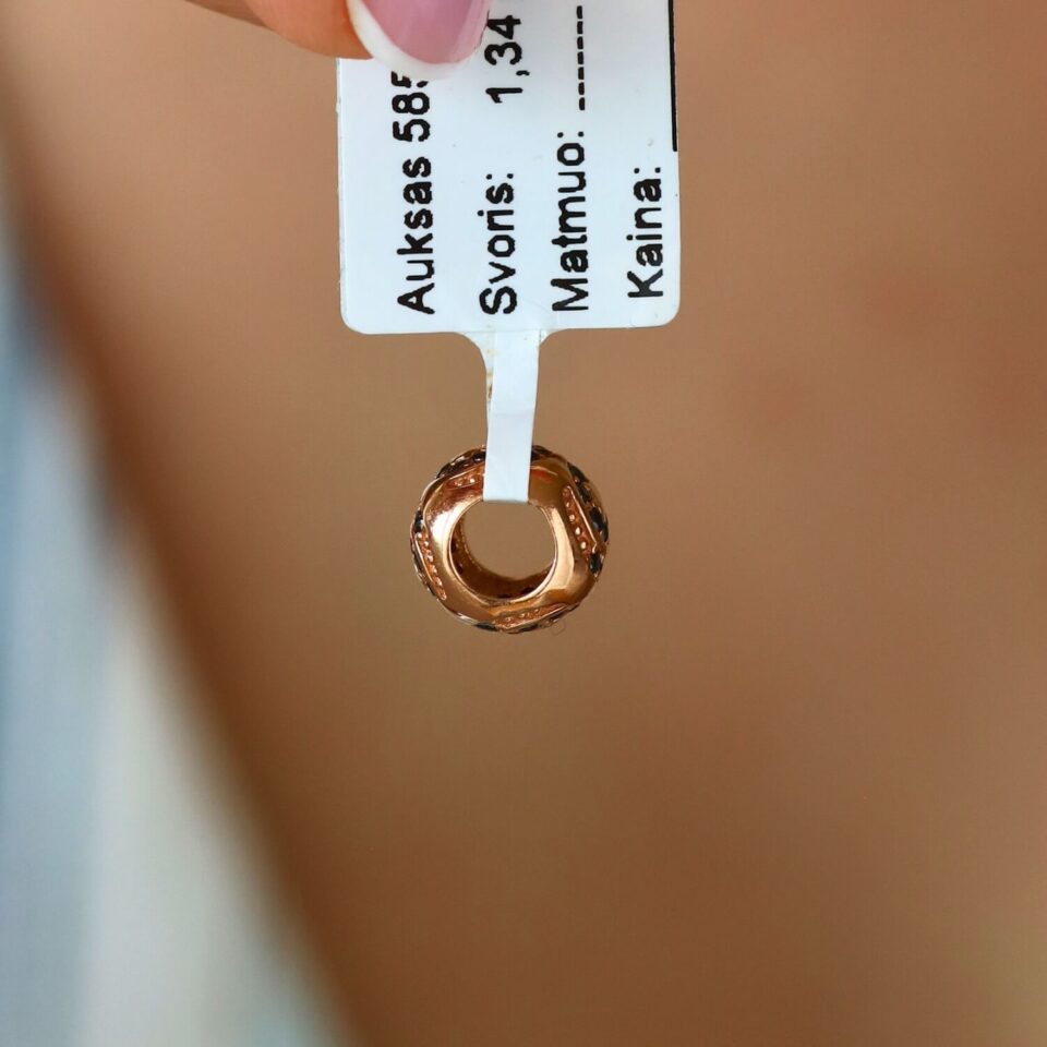 Goldanhänger "Bubble"