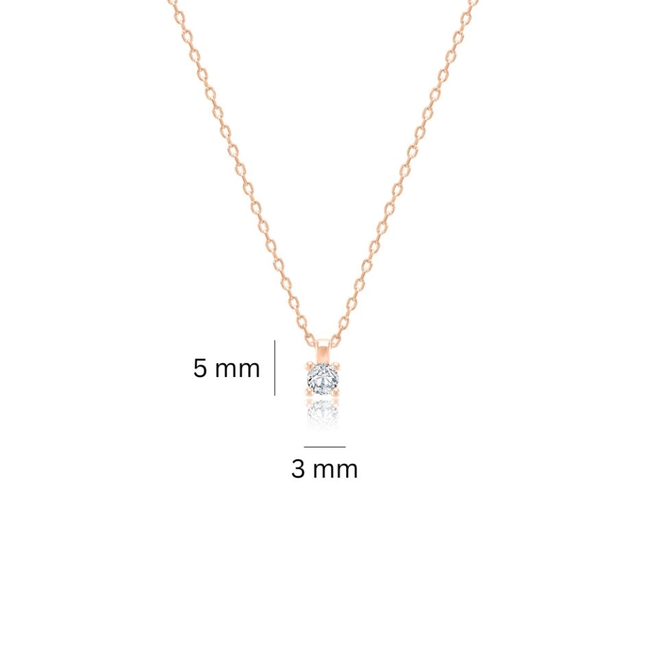 Kullakett ripatsiga "Akutė" mõõdud