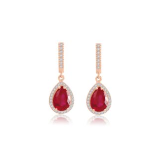 Золотые серьги с агатом