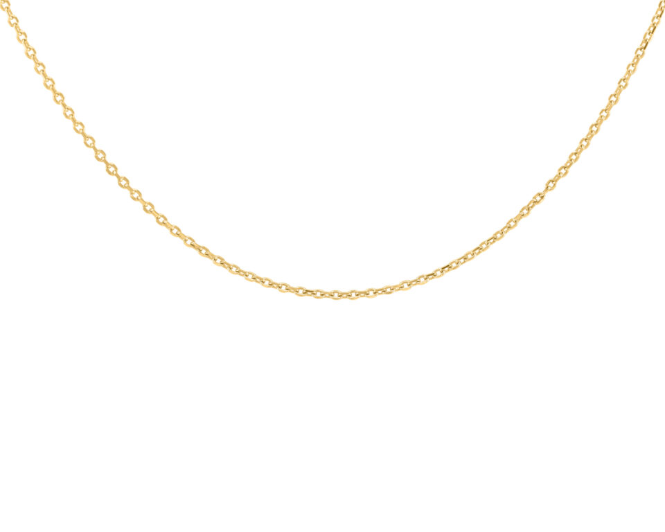 42 cm kollasest kullast ankur-kett